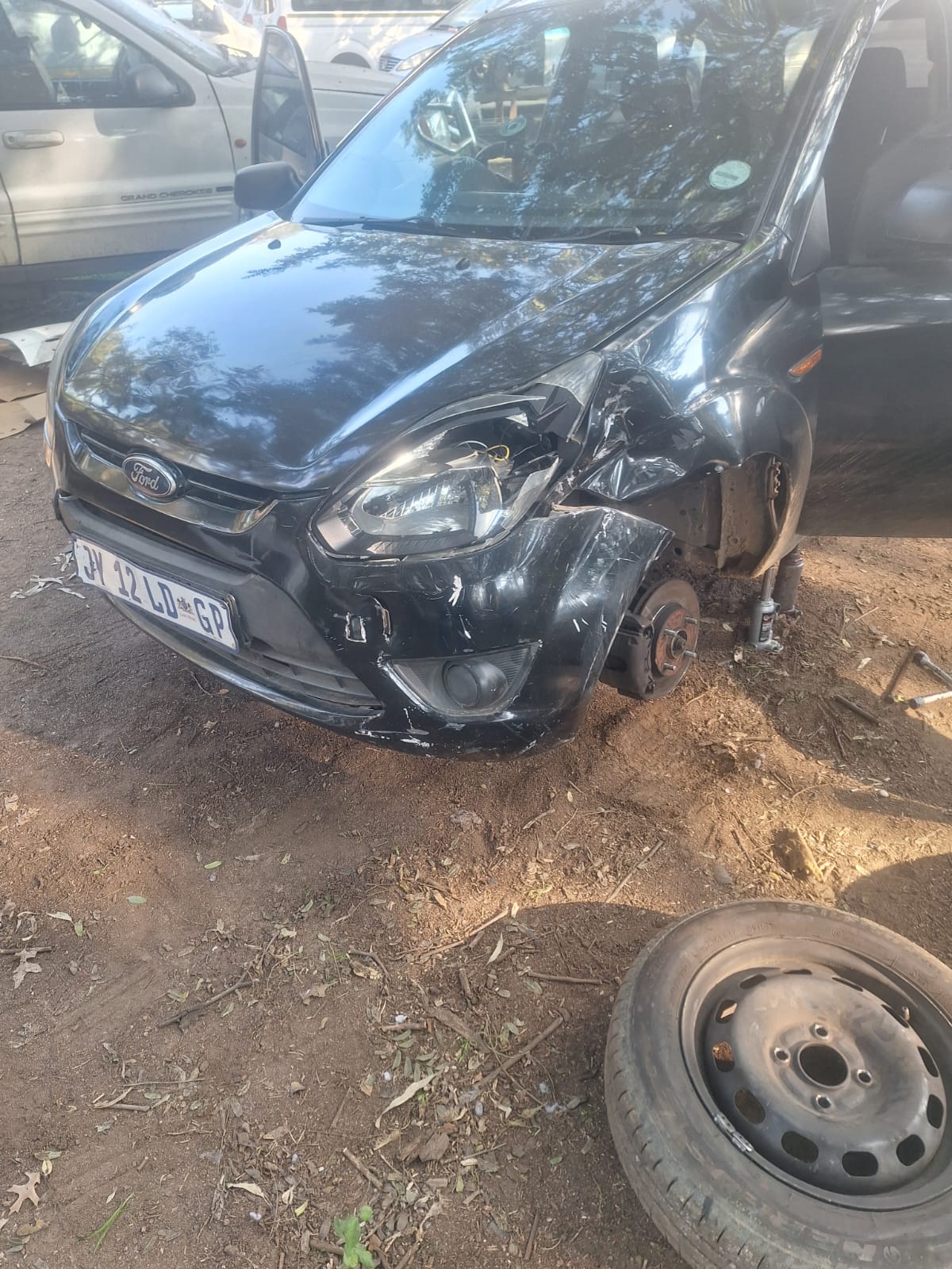 Toyota Hilux Before Repair